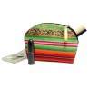 Trousse de maquillage ronde